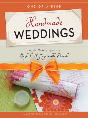 cover image of One-of-a-Kind Handmade Weddings
